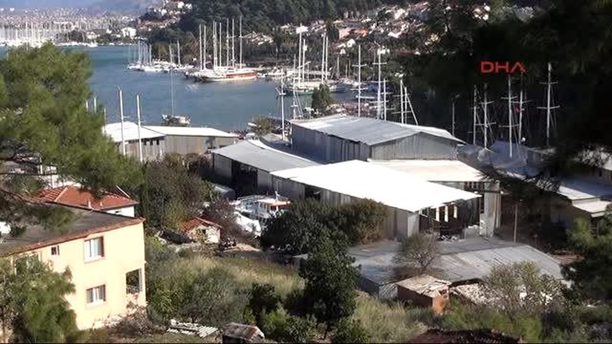 Fethiye\'de Tersane Çalışmaları Durduruldu, Çalışanlar Eylem Yaptı