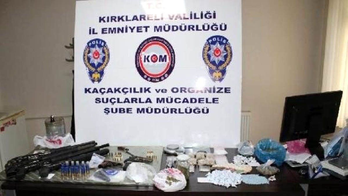 Kırklareli\'nde Uyuşturucu Operasyonu: 44 Gözaltı