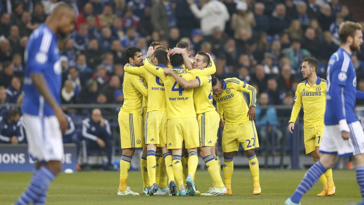 Schalke 04-Chelsea: 0-5 | Maç Özeti ve Golleri