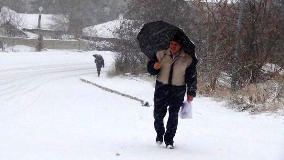 Yozgat\'ta Kar Yağışı