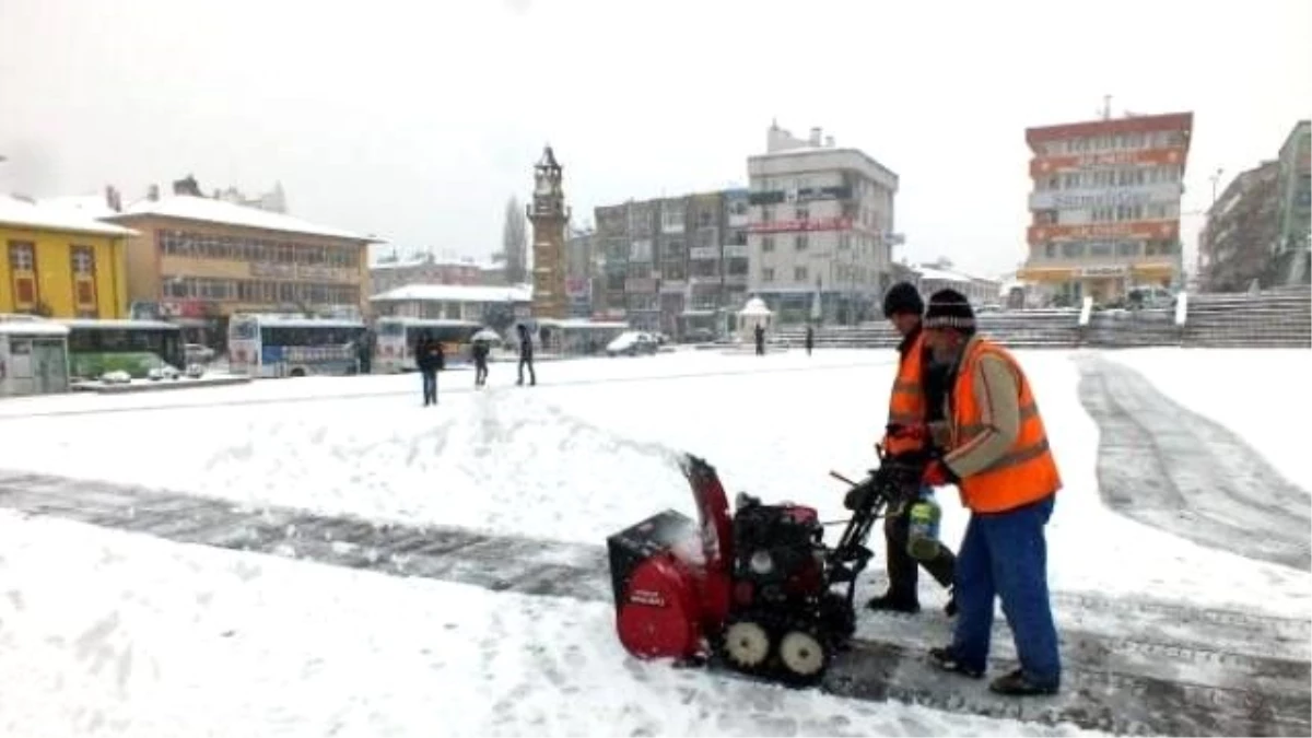 Yozgat\'ta Kar Yağışı