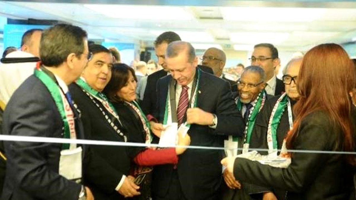 Cumhurbaşkanı Erdoğan Filistin Sergisinin Açılışını Yaptı