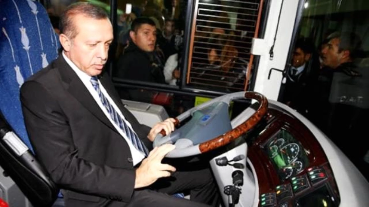 Erdoğan Şoför Koltuğunda
