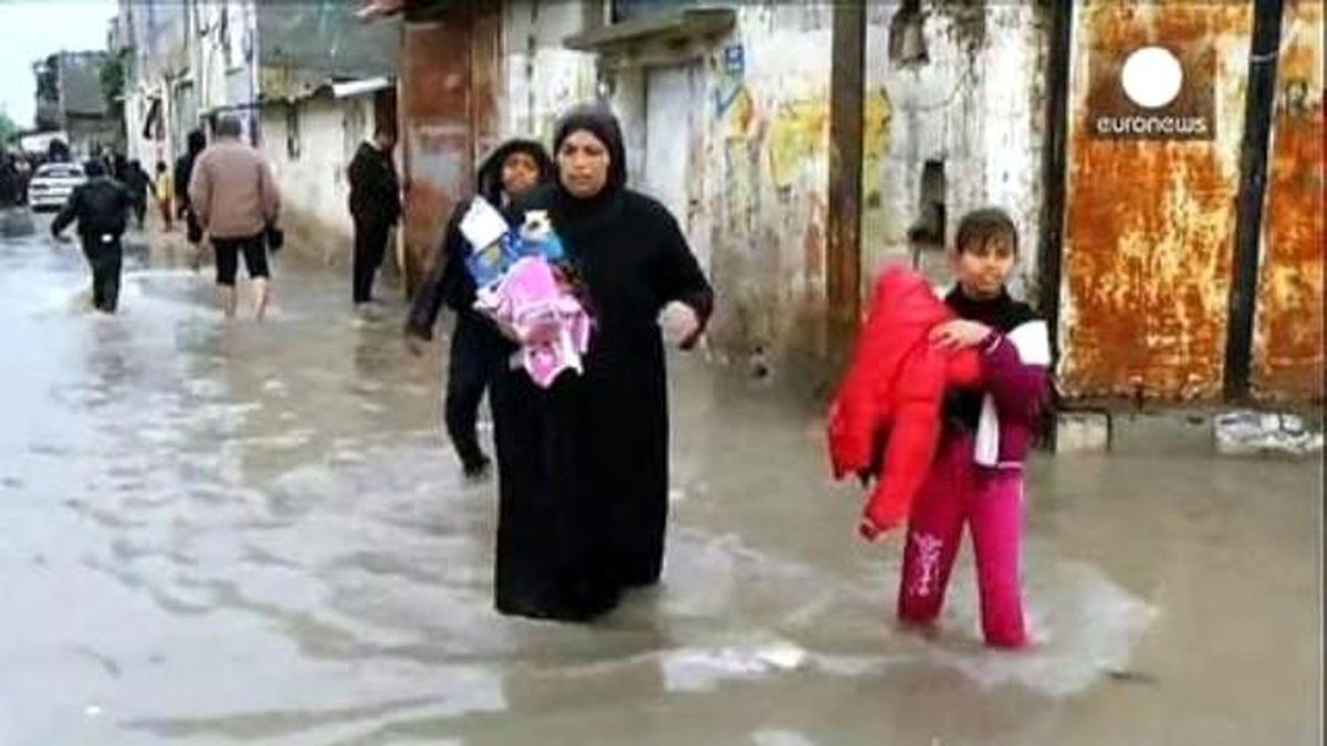 Gazze Sel Suyu Altında