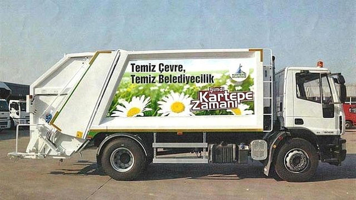 Kartepe\'de Temizlik Araçları Çiçek Açtı