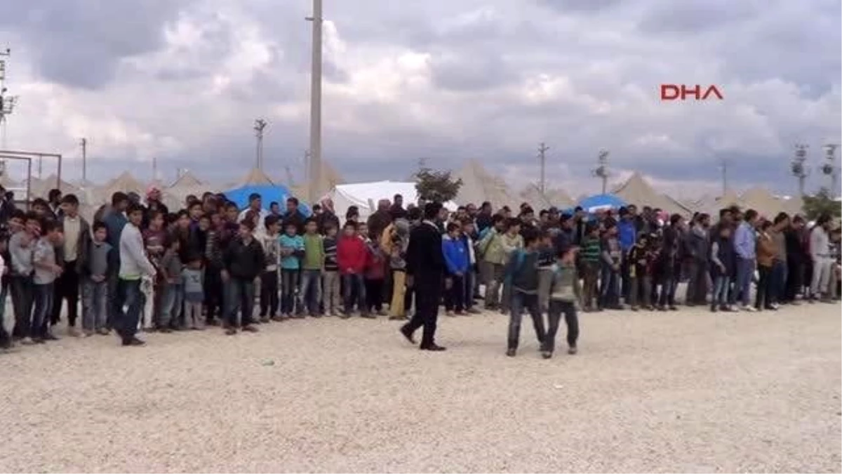 Şanlıurfa Çadır Kentte Yangın Söndürme Tatbikatı