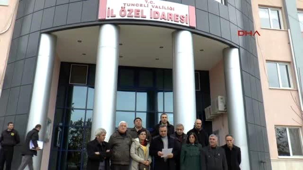 Tunceli Bahçeli\'nin Ziyareti Öncesi Tunceli\'de Gerginlik