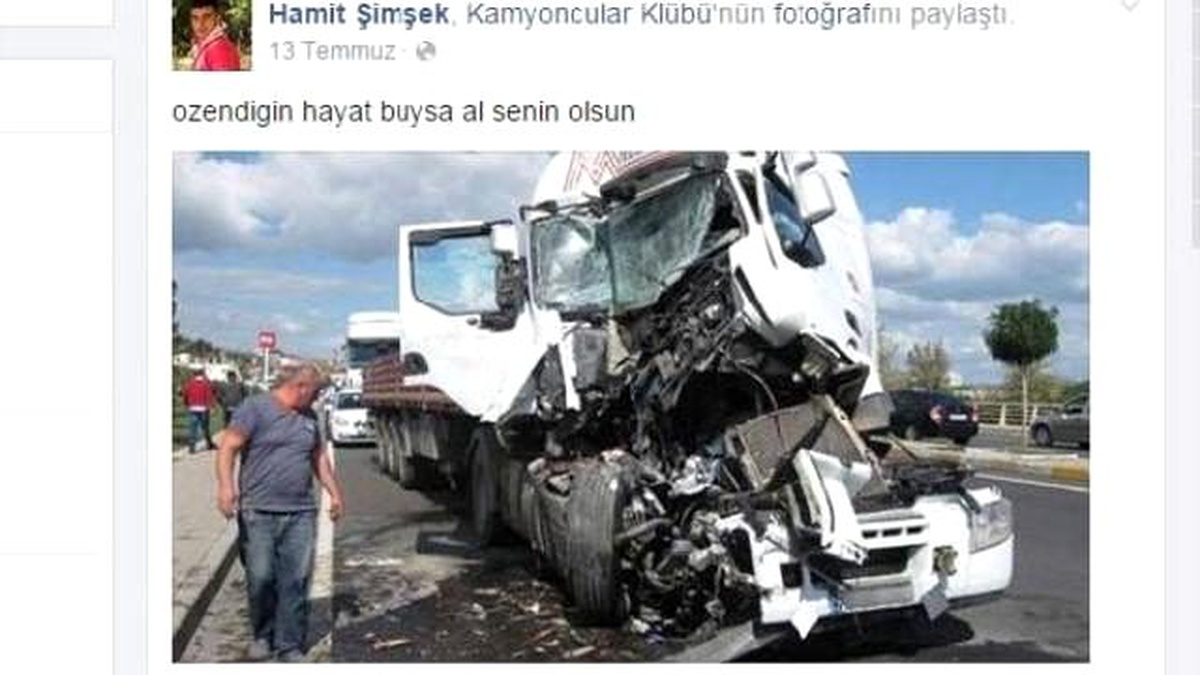 Yolcu Otobüsü, Tır\'a Çarptı: 2 Ölü, 12 Yaralı (2)