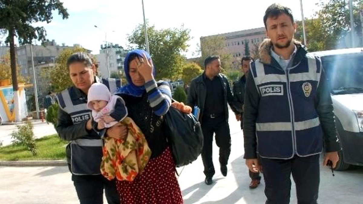 Adıyaman\'da, Bebekli Yankesici Tutuklandı