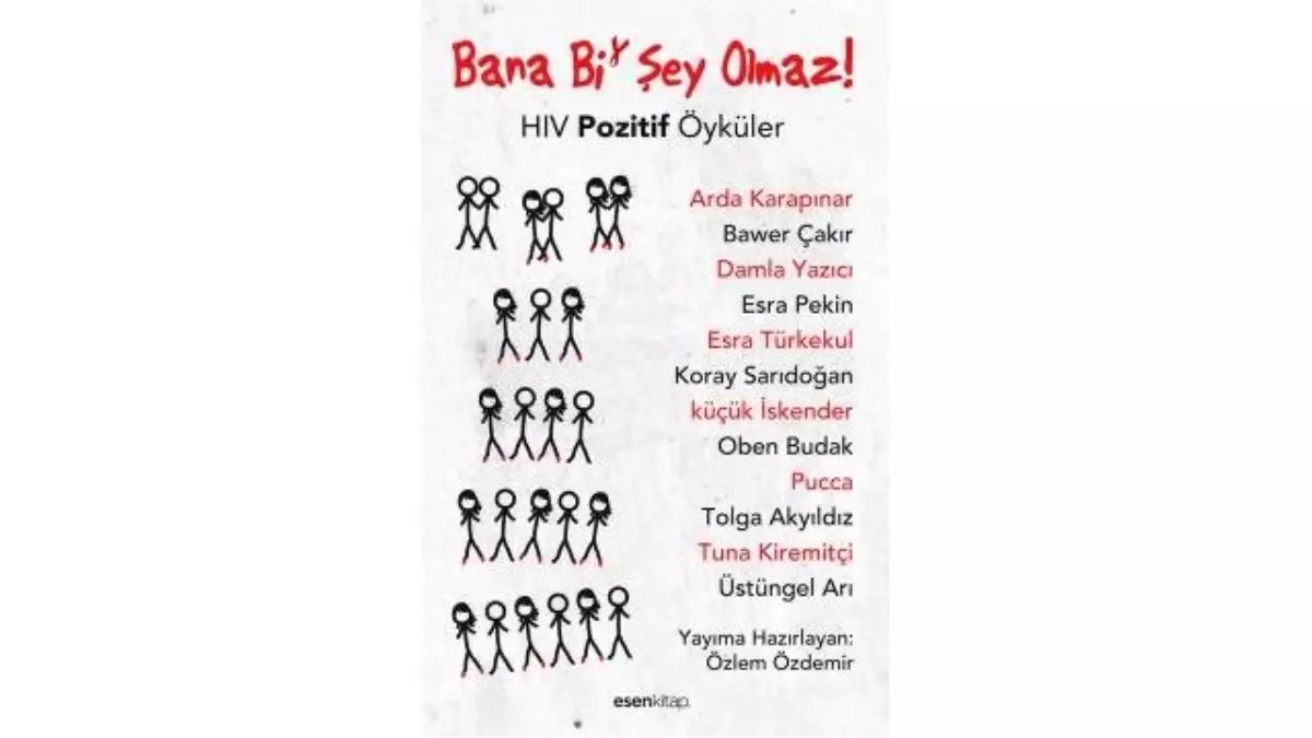 "Bana Bi\' Şey Olmaz - HIV Pozitif Öyküler" Tüm Kitapçılarda