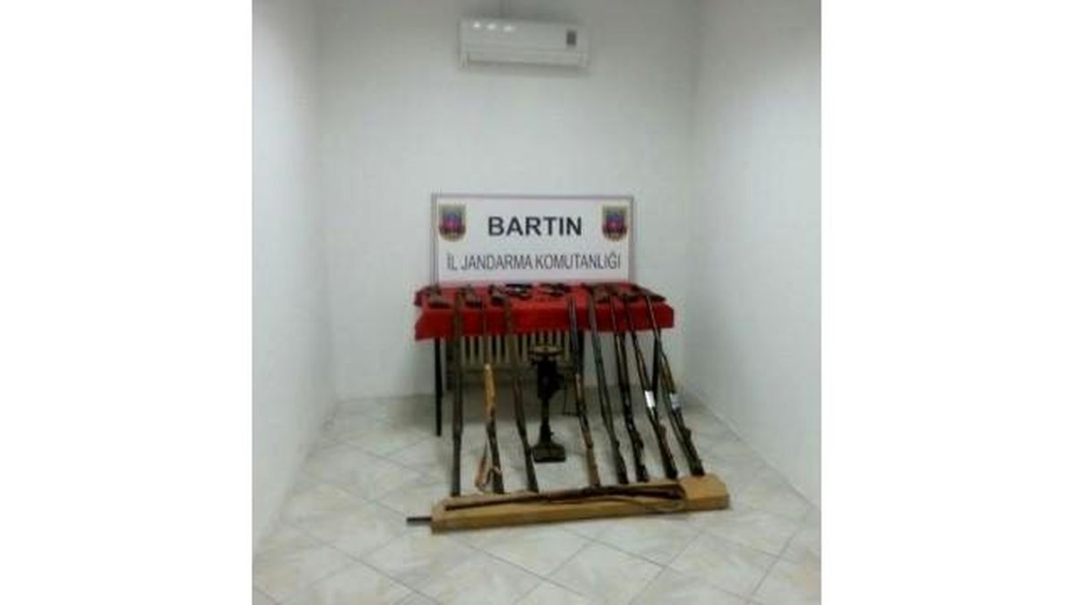 Bartın\'da Jandarmadan Silah Operasyonu