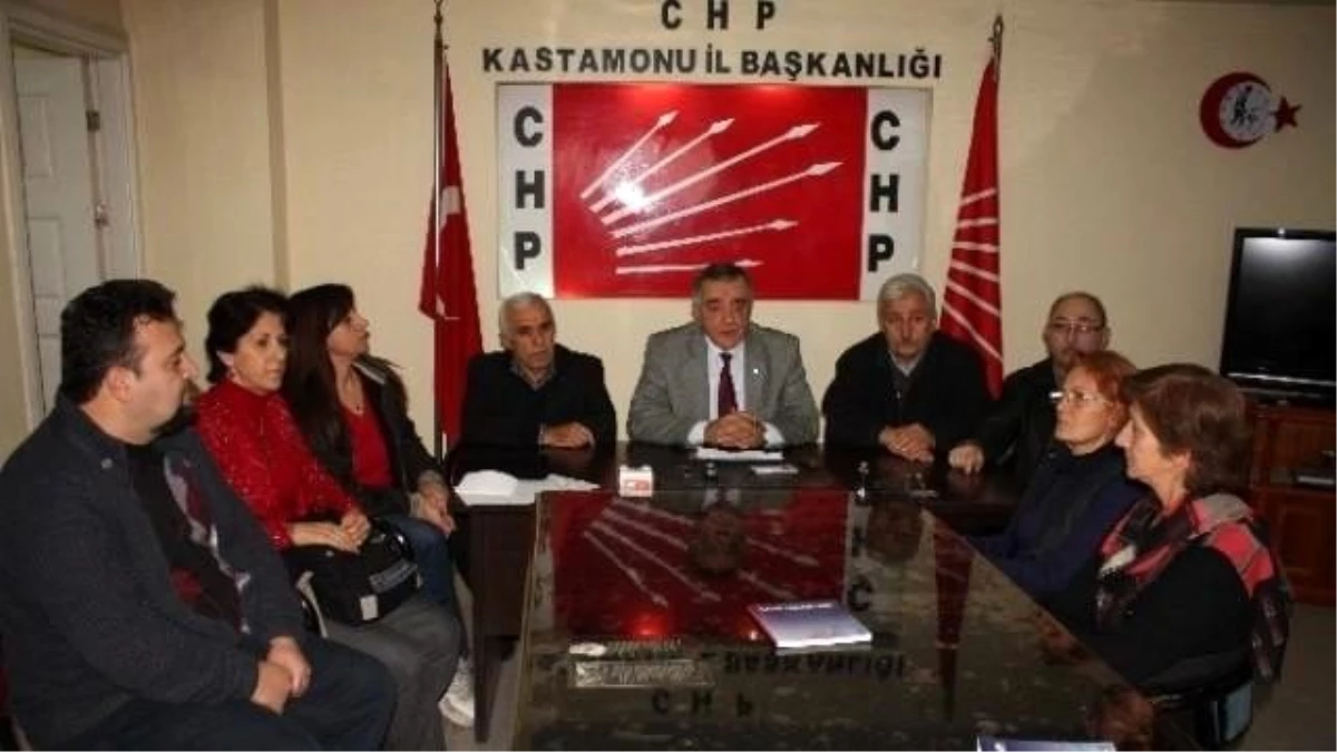CHP Kastamonu İl Yönetiminde Şok İstifalar
