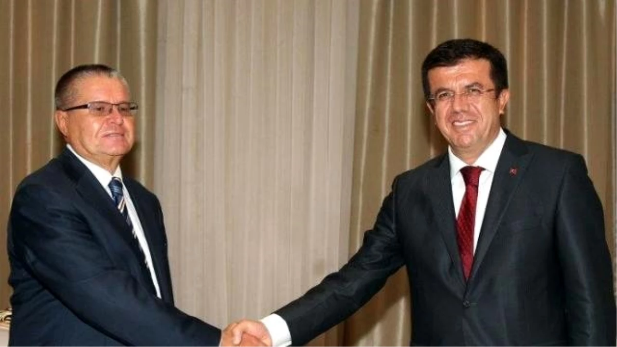 Ekonomi Bakanı Zeybekci, Rus Mevkidaşı Ulyukayev\'le Görüştü