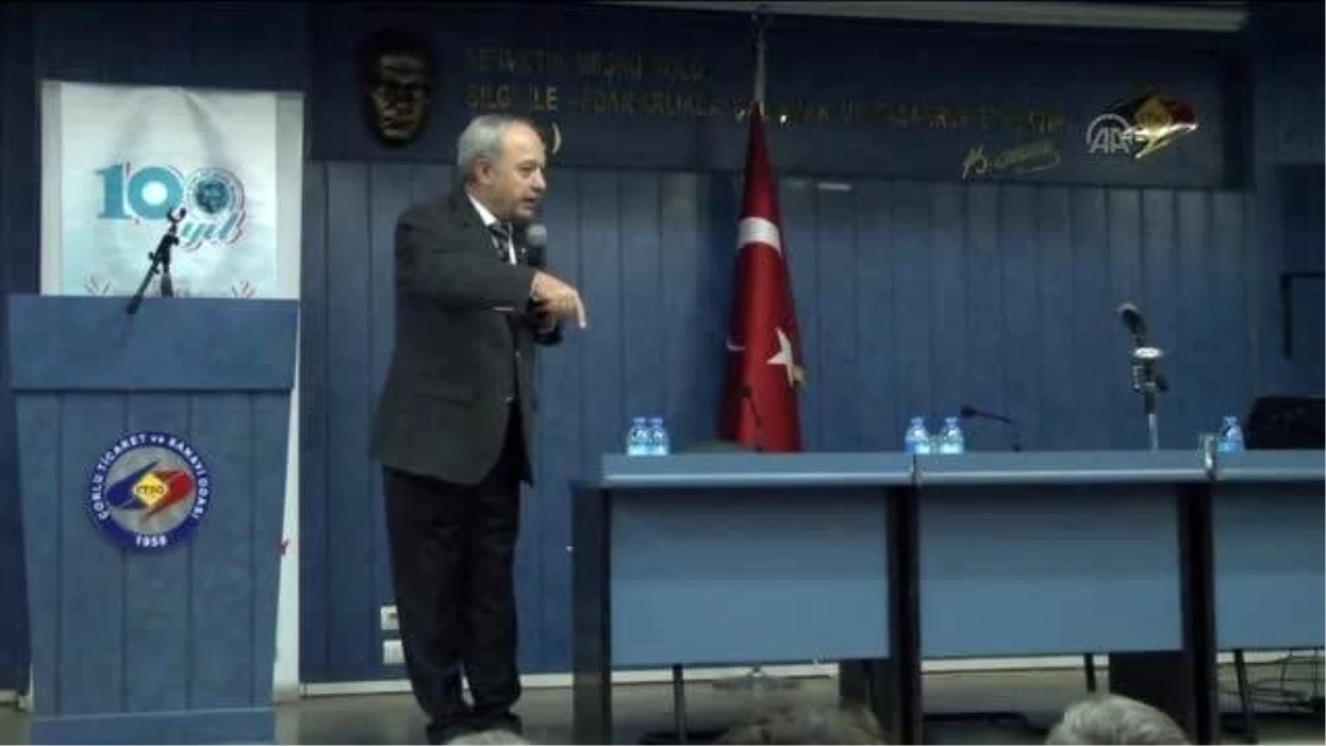 Emekli Albay Sarızeybek, Konferansa Katıldı