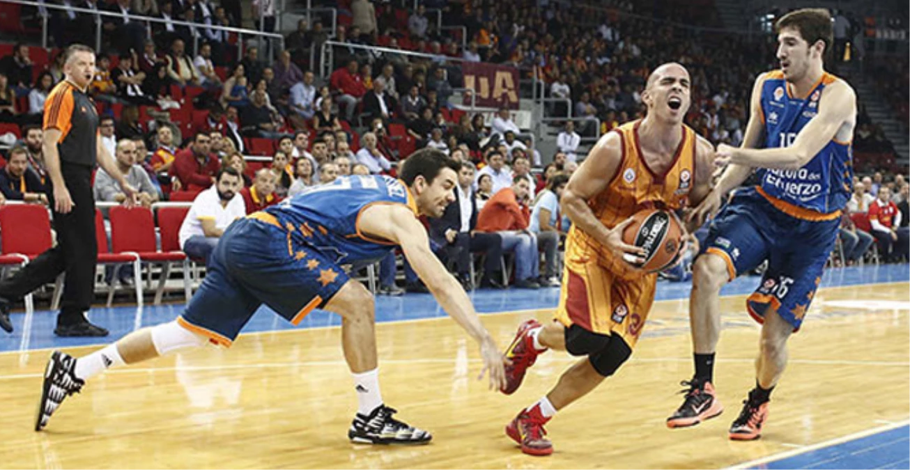 Galatasaray Liv Hospital, Valencia Basket\'e 78-71 Mağlup Oldu