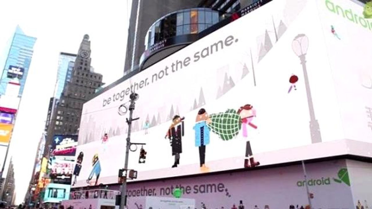 Google, Dev Billboard\'u Android Sevenlere Açtı