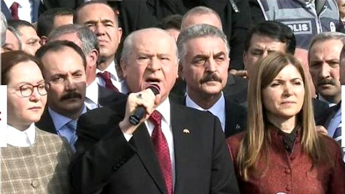 MHP Genel Başkanı Bahçeli\'nin Tunceli Ziyareti