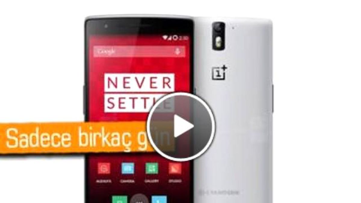 Oneplus One\'ı Kısa Süreliğine Davetiyesiz Satacaklar