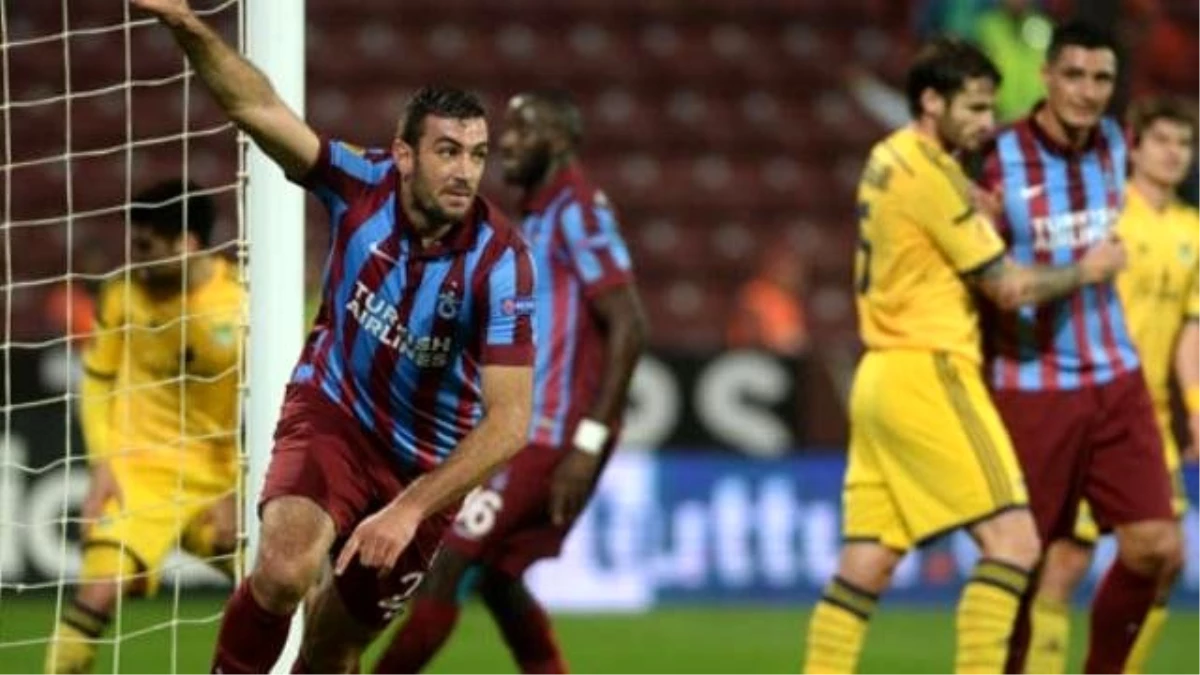 Trabzonspor-Metalist Kharkiv: 3-1 / Maç Özeti