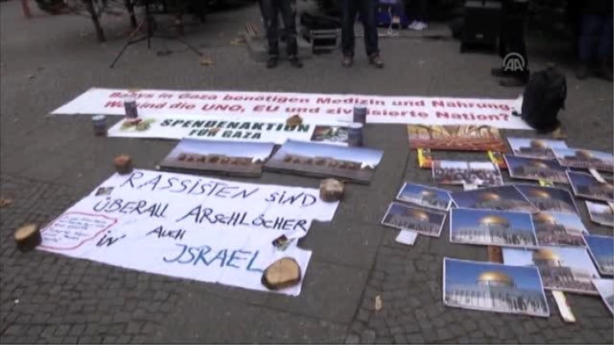 Almanya\'da İsrail Protesto Edildi