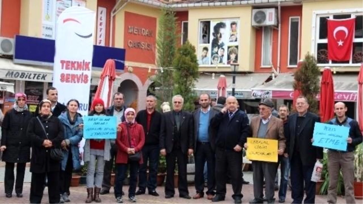 Bozkurt\'ta Esnaf ve Vatandaşlar Cezaları Protesto Etti