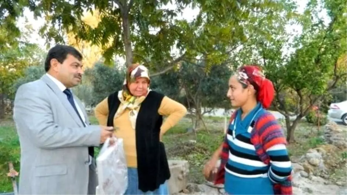 Bozyazı'da Mahalle İmamından Engelli Vatandaşlara Ziyaret