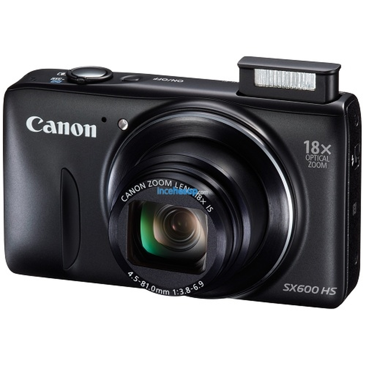 Canon P.shot Sx600 Dijital Fotoğraf Makinesi Siyah