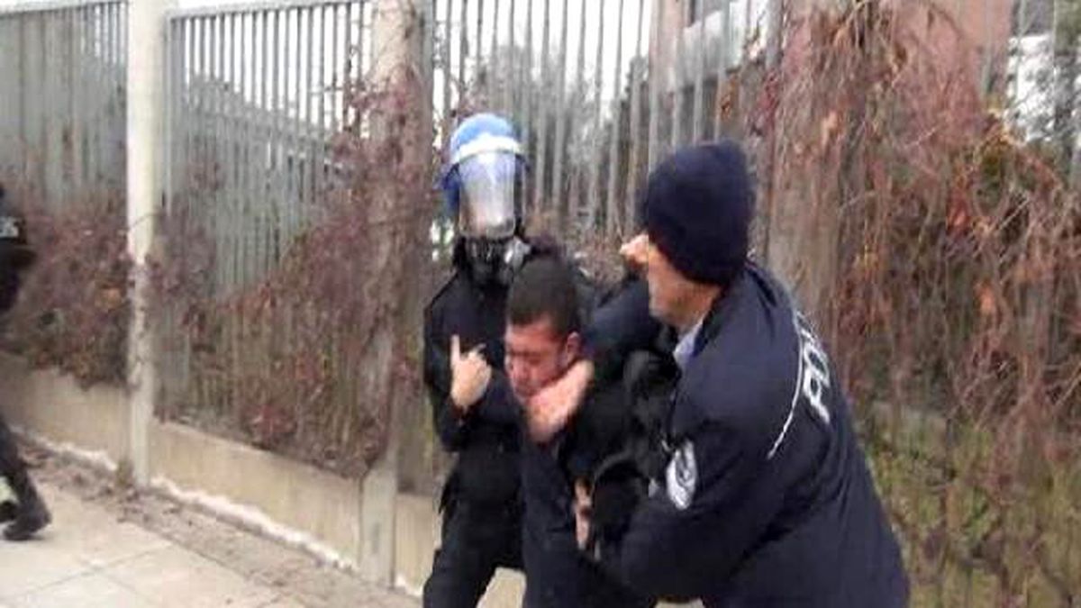 Cumhurbaşkanlığı Sarayı Önünde Eylem Yapmak İsteyenlere Müdahale