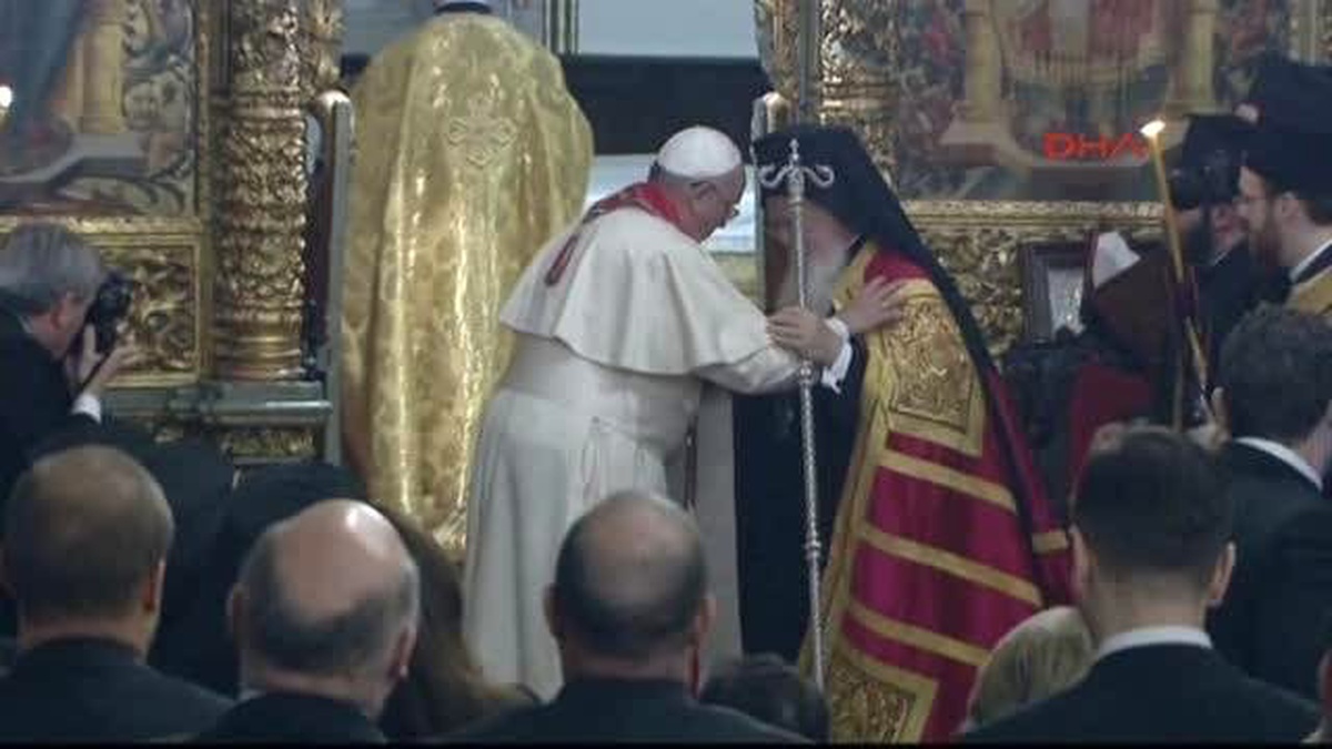 Papa Francesco, Fener Rum Patrikhanesi\'nde 2