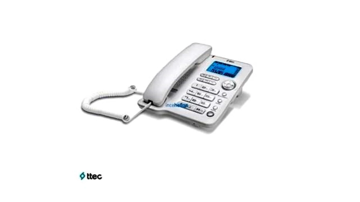 Ttec Plus Tk3800 Masaüstü Telefon Beyaz