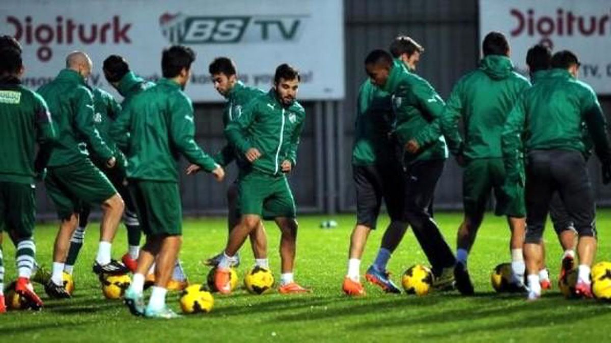 Bursaspor\'da Çalışma Günü