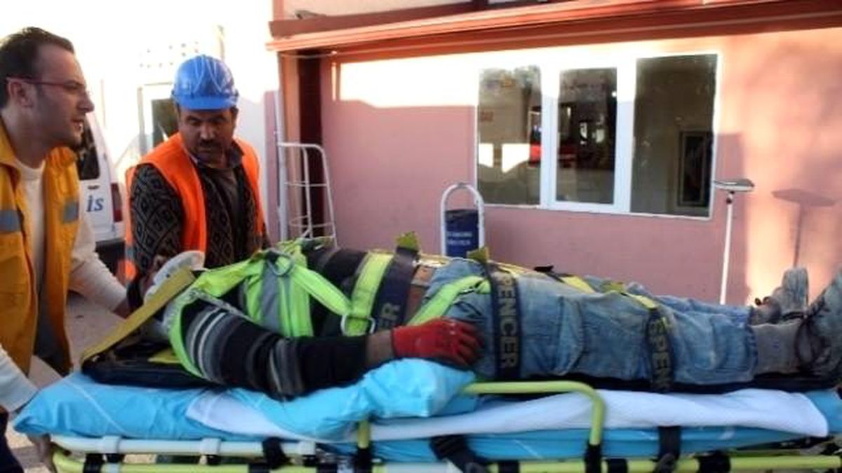 İnşaattan Düşen İşçi Ağır Yaralandı