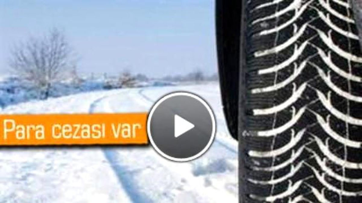 Kış Lastiği Uygulaması Yarın Başlıyor