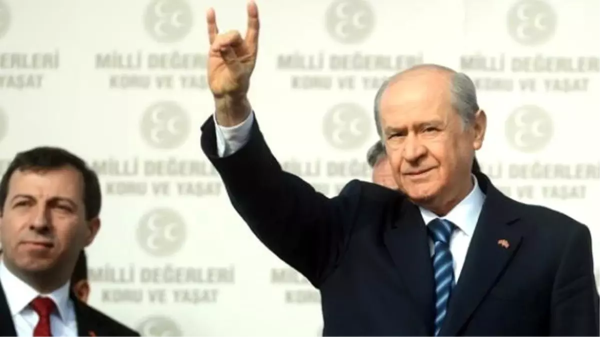 MHP Lideri Bahçeli Çözümün Adını Koydu