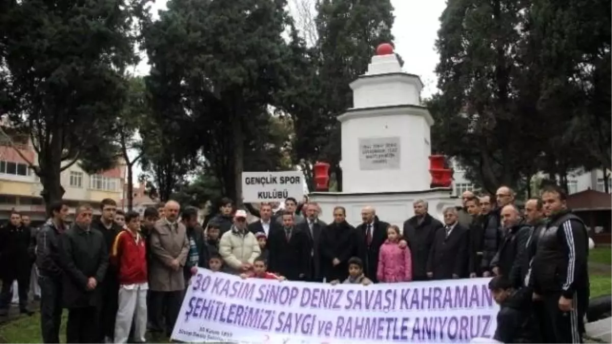 Sinop\'ta Deniz Şehitleri Anıldı