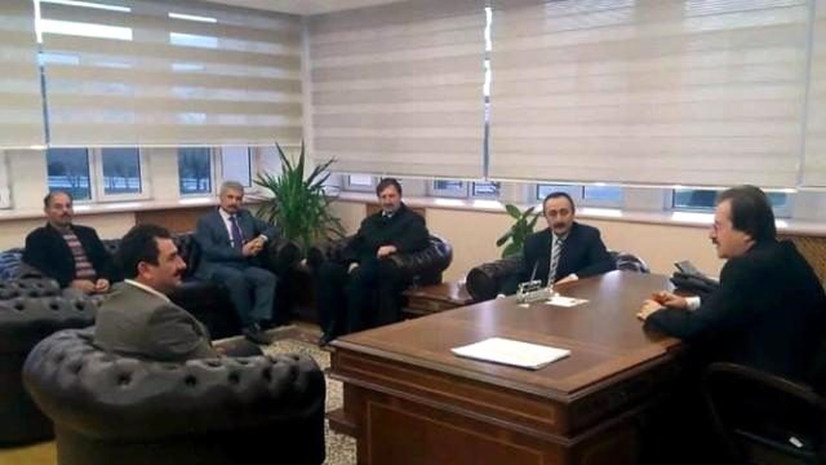 Sivas Zaralılar Derneği\'nden, Rektör Kocacık\'a Ziyaret