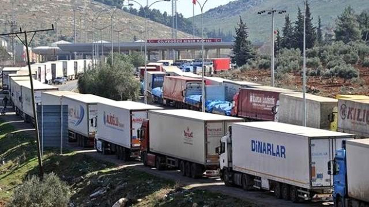 Cilvegözü Sınır Kapısındaki Tır Geçişleri