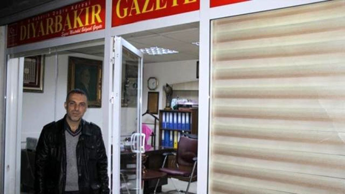 Diyarbakır'da Gazete Bürosu Soyuldu