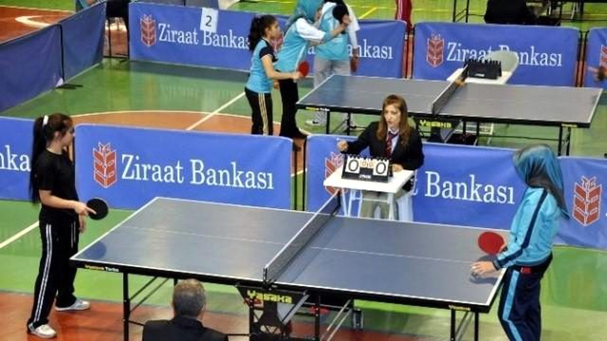 Masa Tenisi Genç Kızlar ve Genç Erkekler İl Birinciliği Müsabakaları Sona Erdi