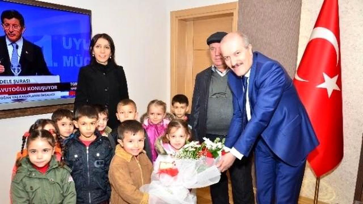 Minikler Başkan Kafaoğlu\'na Teşekkür Etti