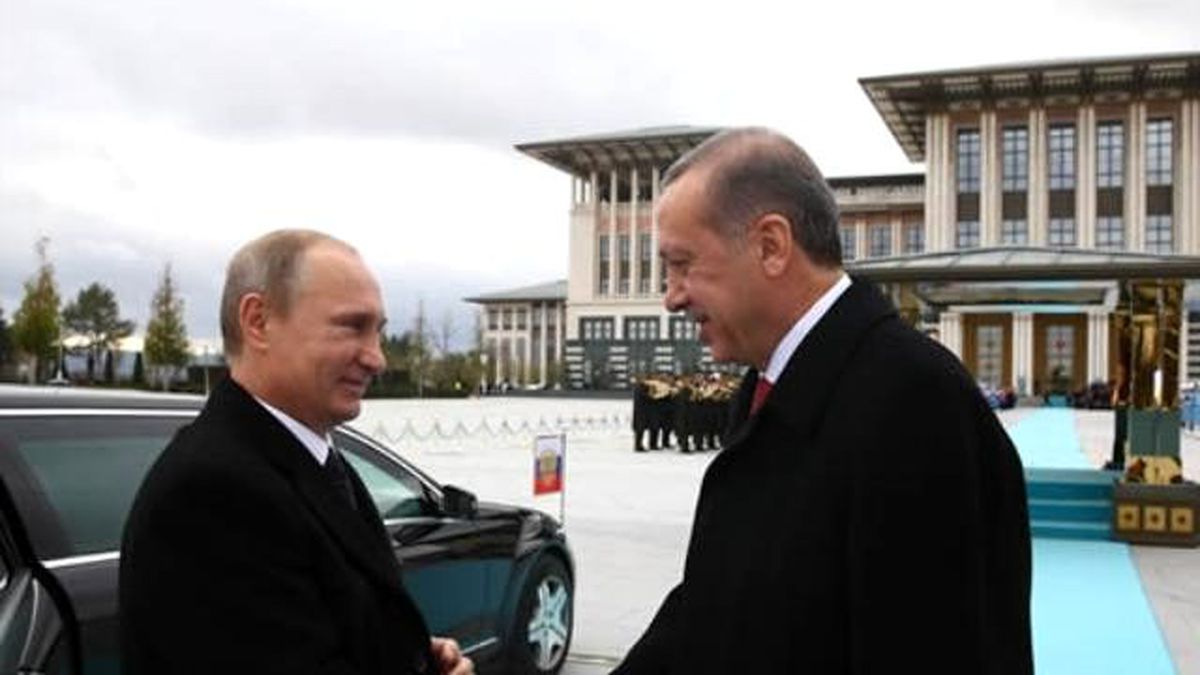 Rusya Devlet Başkanı Putin Cumhurbaşkanlığı Sarayında