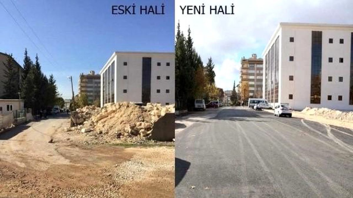 Şehitkamil\'de Dar Sokaklar Genişletiliyor