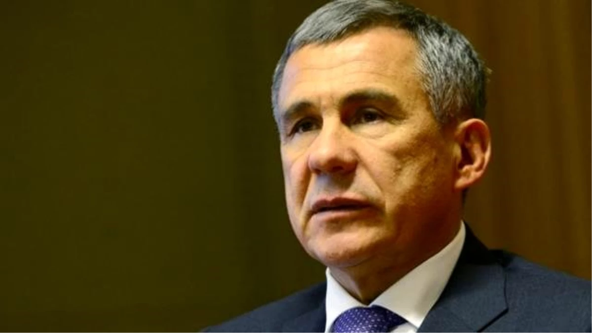 Tataristan Cumhurbaşkanı Minnihanov Türkiye\'de