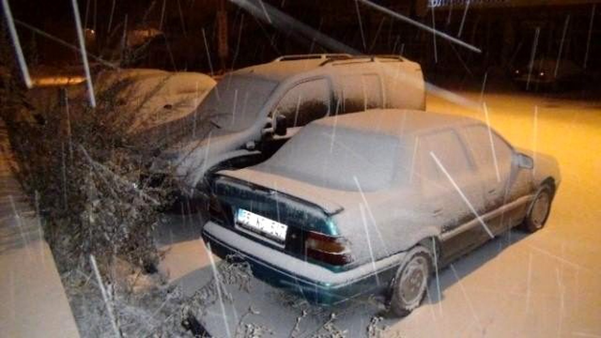 Tatvan\'da Etkili Kar Yağışı