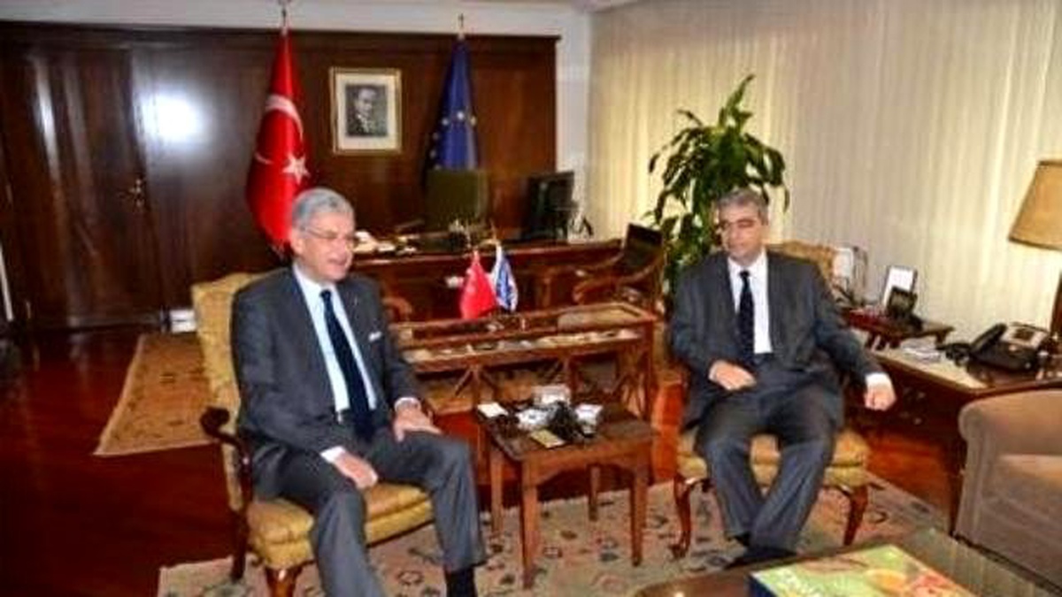 AB Bakanı Bozkır, KKTC Büyükelçisi Korkut\'u Kabul Etti