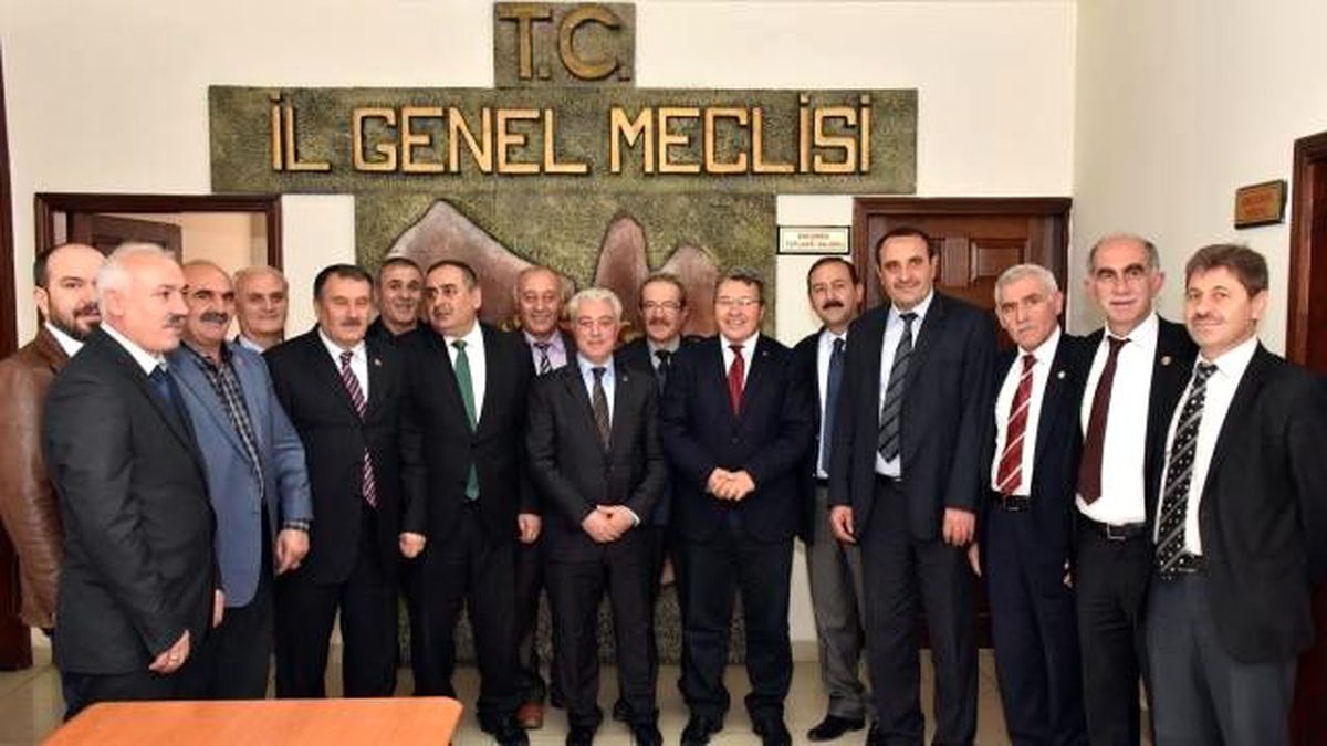 AK Parti Gümüşhane Milletvekili Üstün, İl Genel Meclisini Ziyaret Etti