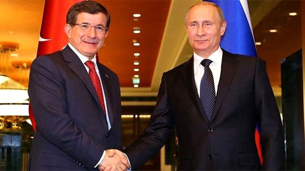 Başbakan Davutoğlu, Rusya Devlet Başkanı Putin ile Görüştü