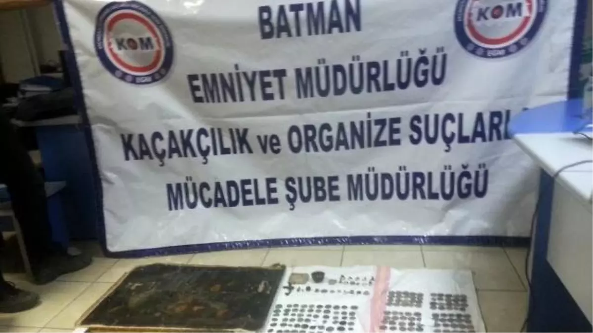 Batman\'da Tarihi Eser Kaçakçılığı