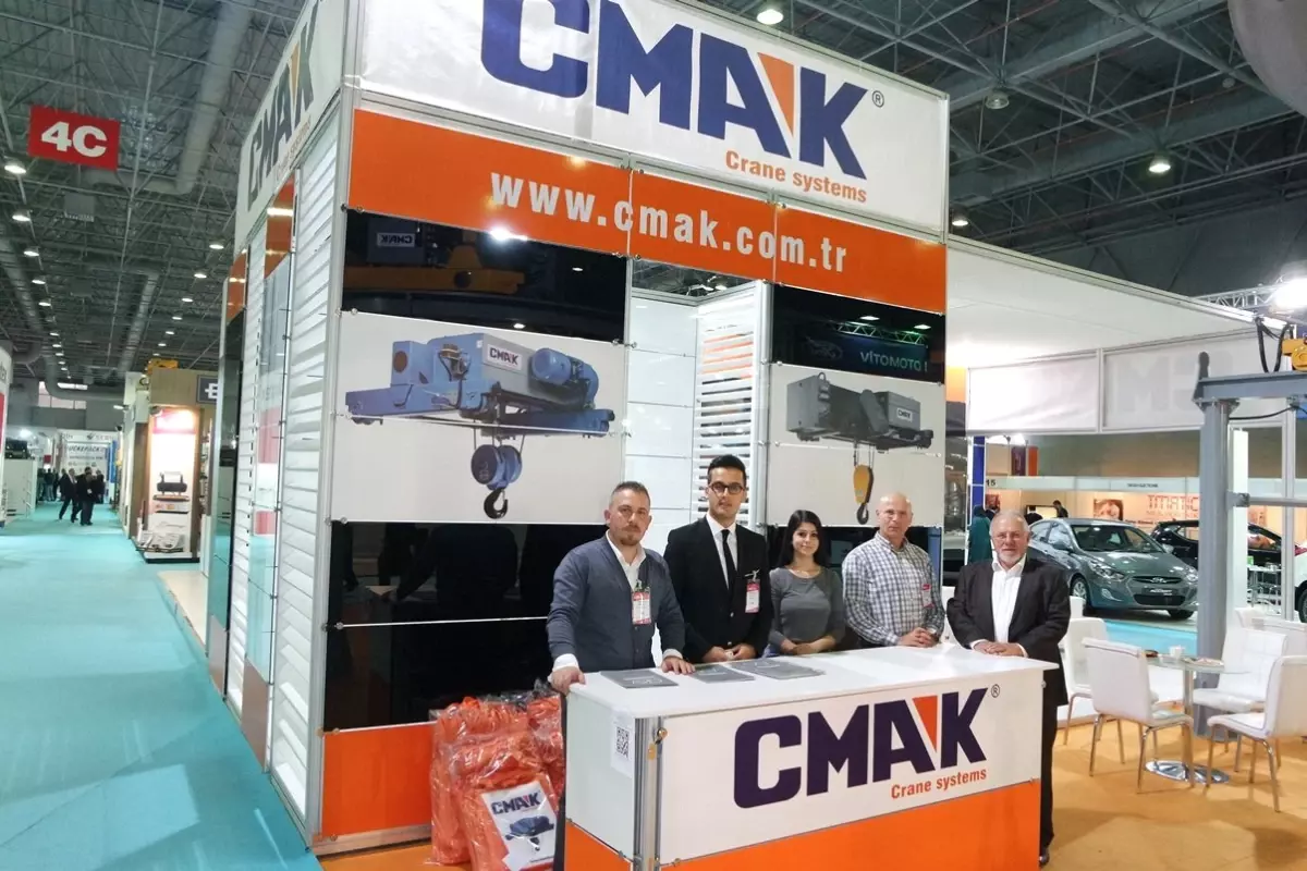 CMAK Ailesi, MÜSİAD\'la CNR Expo\'da