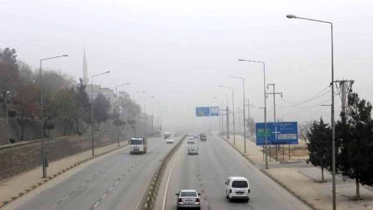 Gaziantep\'te Sis Ulaşımı Olumsuz Etkiledi